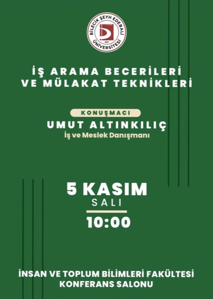 Kariyer Merkezi Koordinatörlüğü Semineri